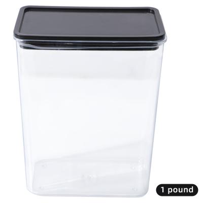 China Seal Kitchen Storage Box Used For Grain Snack Transparent Plastic Sealed Boxes for sale