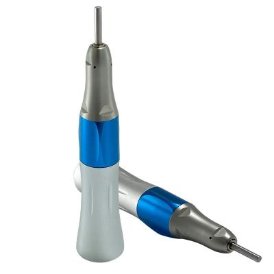 China Dental Metal Handpiece Low Speed ​​Straight Nose 2.35 Mm Polishing Desktop Air Turbine Straight Handpiece for sale