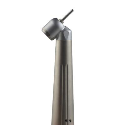 China Metal Mini Head 45 Degree Dental Handpiece High Speed ​​Push Button Dental Handpiece 2/4 Holes Ceramic Bearings Dental Handpiece for sale