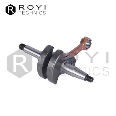 China ROYI Brush Cutter Parts Brush Cutter Crankshaft Assy For Brush Cutter Crank Shaft Spare Parts for sale