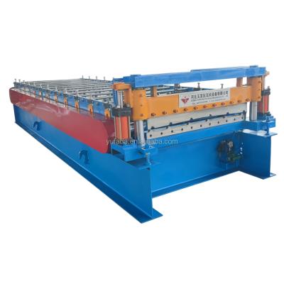 China Building Material Shops Customized Stainless Steel Roll Forming Machine At High Altitude Work for sale