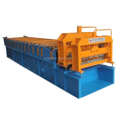 China 2021 Hotel Prices Good Color Iron Color Coil Roof Sheet Glazed Roll Forming Machine for sale