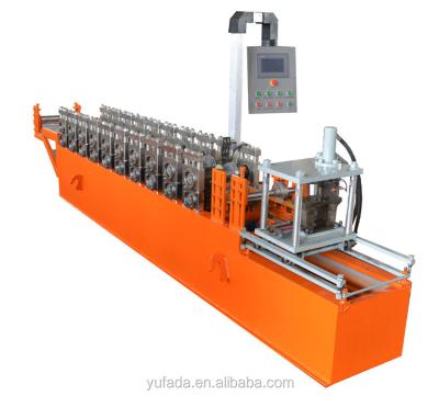 China Building material stores Yufa brand c u angle Omega ceiling T light steel framing machine for sale