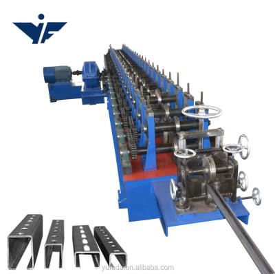 China Solar Panel Framing YUFADA 41*41 41*21 Solar Bracket Roll Forming Line for sale