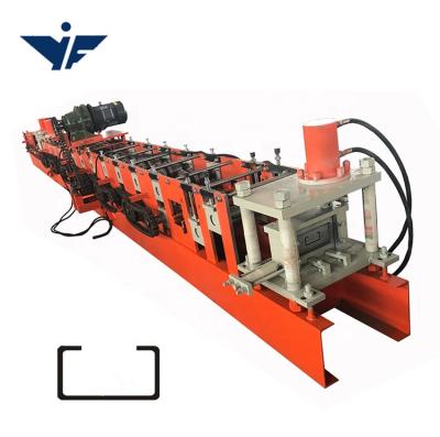 China Building Material Shops Malaysia C Purlin Roll Forming Making Machine for sale