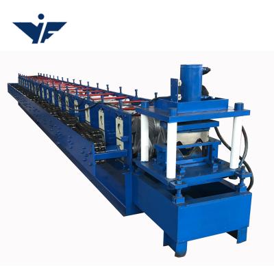 China New Style Hotels Hydraulic Steel Door Frame Road Guard Rail Price Roll Forming Machine for sale