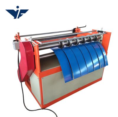 China Building material stores factory cheap price steel coil slitting machine with rotary single steel sheet cutting machine for sale