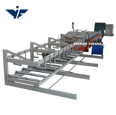 China Building Material Shops Automatic Stacker 6m 3m Pneumatic Receiving Table for sale