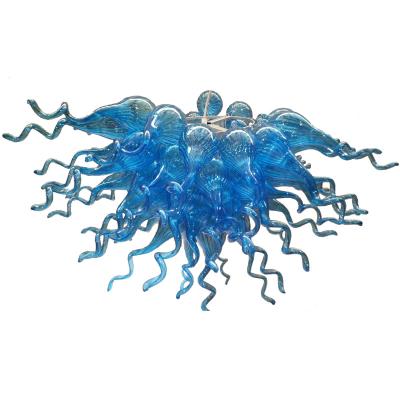 China Contemporary Murano Glass Chandelier Lights Small Modern Art Deco LED Hanging Chandelier For Home Decor for sale