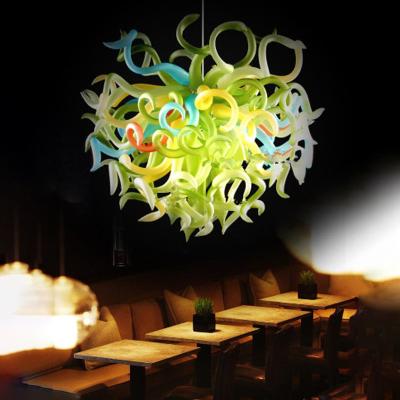 China Modern Glass Ceiling Chandelier Hand Blown Glass Chandelier Lamp Chandelier Murano Pendant Lamp for sale