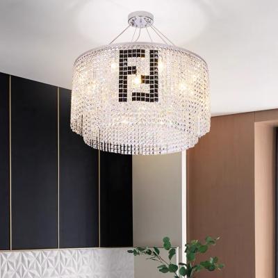 China Modern Modern Chandelier Dining Luxury Glass LED Chandelier Light Fixture for sale