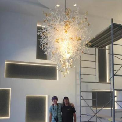 China Modern Modern Hotel LED Chandelier Living Room Lighting Fixtures Luxury Ceiling Pendant Chandelier for sale