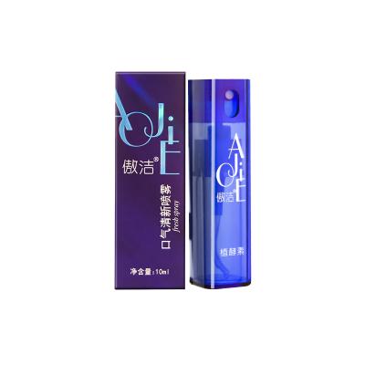 China Fresh Flavor Private Label Mint Breath Mouth Spray For Freshen Bad Breath for sale