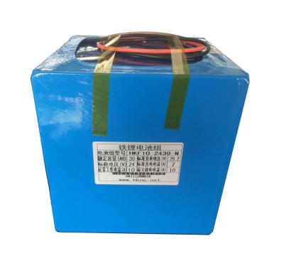 China 30Ah Electric Wheelchair Lithium Battery , 24V LiFePO4 Battery With High Quality for sale