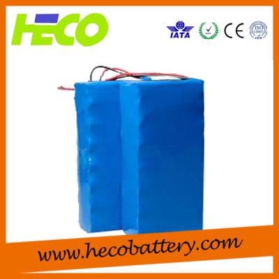 China Gewicht 3.2KG, 1200mal-Zyklusleben Heco 12V 30AH der Polymer-LiFePO4 Batterie-4S 3P zu verkaufen