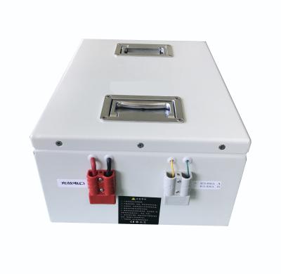 Chine batterie au lithium de 24V 80AH LiFePO4 pour l'AGV/RGV/navette avec la communication RS485 à vendre