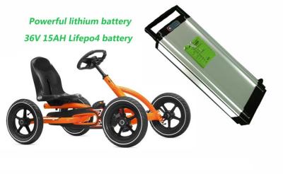 China Leistungsfähige elektrische Fahrrad-Lithium-Batterie 36V 15AH LiFePO4, Ponywagen-Lithium-Batterie zu verkaufen