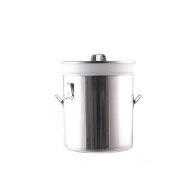 China New Design Bee Equipment Filter Net Honey Bucket 30L Honey Tank Stainless Steel Honey Storage for sale