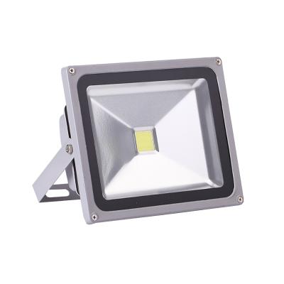 China Led Spotlight 10w 20w 30w 50W 100W AC 85-265V Waterproof Gray COB IP65 LED Flood Lights for sale