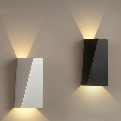 China New Product 2017 Modern Indoor LED Lighting Modern Wall Lamp Living Room Lights Led Wall Lamp Stair Aisle Creative Lamp en venta