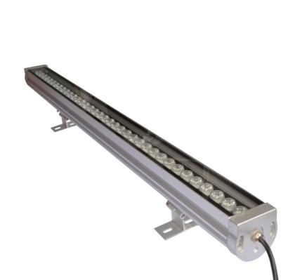 China Modern Waterproof IP65 DMX512 DC12V DC24V 36W LED Wall Seal AC85-265V Input Lanscape Spotlights 1 Meter Long Linear Lamp for sale