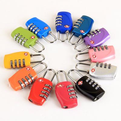 China Gym/school luggage/travel security tsa etc. TSA-330 Approved Locks 4 Digit Combination TSA Luggage Lock for sale