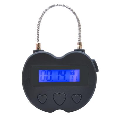 China ABS+steel wired anti addictive time lock to limit playing scary mobile phone timer and ipad lock padlock for sale