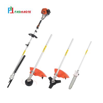 China 25.4cc 0.81kw 4 0.75L multifunctional machine gasoline brush cutter for sale