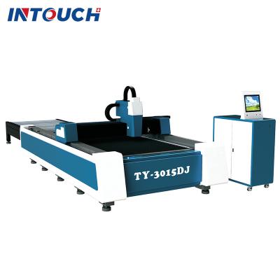 China Easy Operation 3015DJ 1kW 2kW 3kW Fiber Laser CNC Cutting Machine Metal Cutting Machine for sale