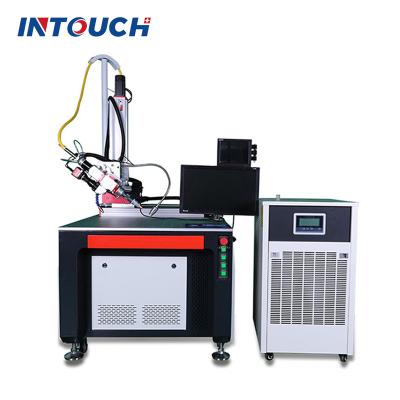 China 4 Axis Metal Stainless Steel Automatic Continuous Metal Fiber Laser Welding Stainless Steel-Copper Aluminum Machine for sale