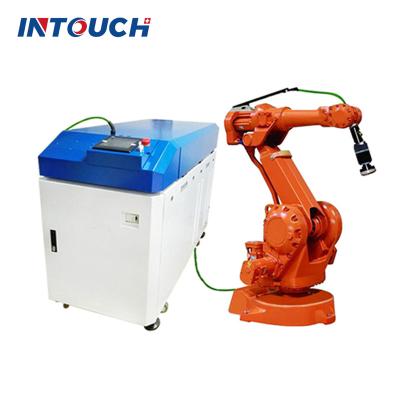 China High Precision 3D 6 Axis Automatic CNC Robot Arm Yaskawa Kuka ABB Fiber Laser Welding Welding Machine for sale