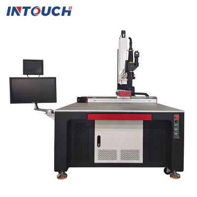 China Molds Welding 4 Axis YAG Fiber Optic Transmission Auto Parts Material Tools Automatic Laser Welding Machine for sale