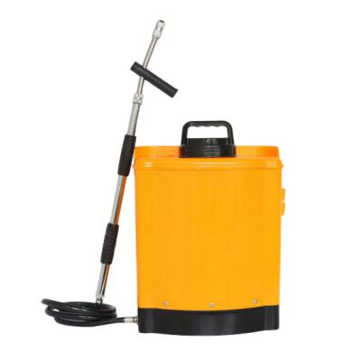 China Yellow Fire Fighting Equipments 16L Agricultural Backpack Sprayer Dosing Kit for sale