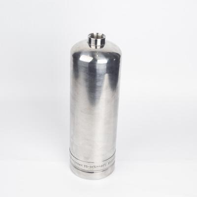 China Red Empty Fire Extinguisher Cylinder 15MPa Various Capacity Stainless Steel Cylinder for sale