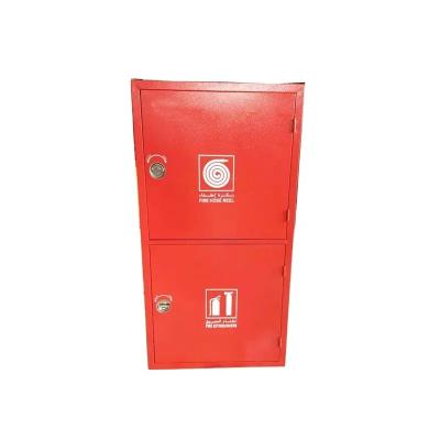 China Silver Stainless Steel Fire Hose Cabinets For Industrial Usage for sale