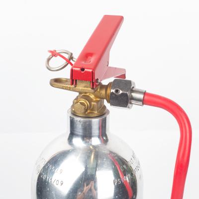 China Durable Aluminum Alloy Non Magnetic CO2 Fire Extinguisher 25bar for sale