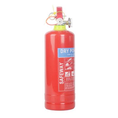 China 8A 21BC 0.5kg Dry Powder Fire Extinguisher Small Car 20% 0.7KG Cylinder Weight for sale