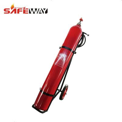 China SAFEWAY Fire Cylinder Co2 Extinguisher Industry 25kg Outfire for sale