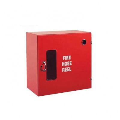 China Electrostatic Powder Coated Fire Hose Cabinets Reel Mild Steel for sale