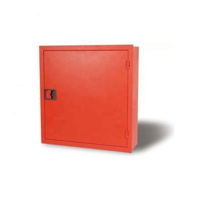 China Red Epoxy Single Fire Hose Cabinets Extinguisher 1 X 30m for sale