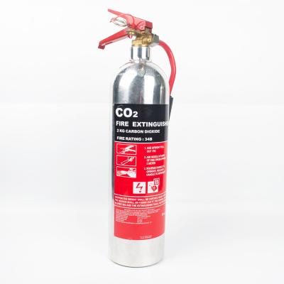 China Portable 5kg Carbon Dioxide And Fire AA6061 En3 Fire Extinguisher Colour Code for sale