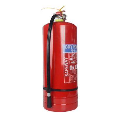 Cina 9kg acciaio portatile della st 12 del cilindro di ABC Ring Dry Powder Fire Extinguisher in vendita