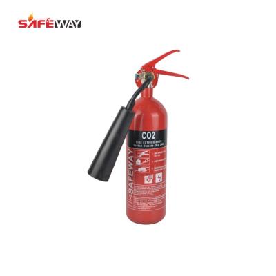 China 2KG Feuerlöscher-Standardco2 tragbares A6061 BSIs En3 zu verkaufen