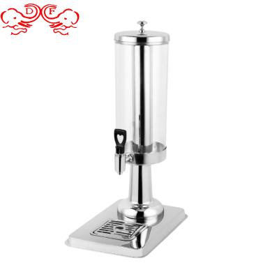 China Viable Single Double Triple Barrel 3L 6L 9L Home Trade DF Fruit Parts Maker Professional Juice Dispenser for sale