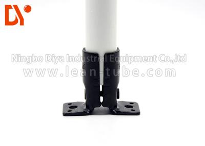 China Black Lean Pipe Fitting Joints 0.8 - 2.0mm Wall Thick Customizable Style for sale