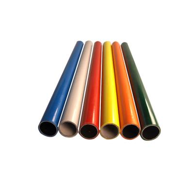 Chine Factory Specialized Dimension 28mm PE Coating Coated  Lean Pipe Goblin Pipe Lean Kaizen Pipe à vendre