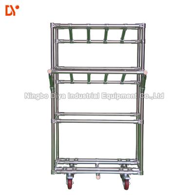 China Moveable Tool Trolley Cart For Workshop Multilayers With Casters for sale