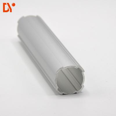 China Allgemeine Rahmen-Stangen-anodisierender Aluminiumprofil-Rohr-industrieller Durchmesser 43mm zu verkaufen