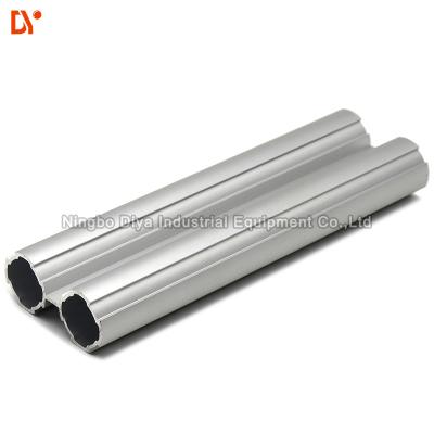 Chine Surface ronde industrielle de souffle de poussière abrasive du profil OD 28mm du tube DY28-05A de maigre d'aluminium de SUS à vendre