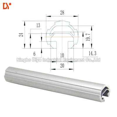 China Protuberancia de aluminio 4040 del perfil de la ranura del sistema modular 40x40m m T de la automatización en venta